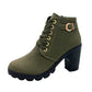 Damenstiefel mit klobigem Absatz💖💖Kaufen 2 kostenloser Versand
