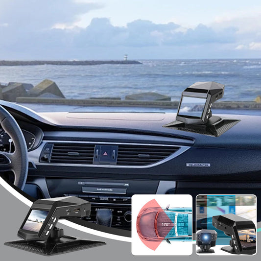 Center Console HD Night Vision Car Dash Cam with Fill Light