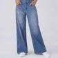 Was soll ich morgen anziehen?🌟Damenmode Wide Leg Jeans mit Taschen