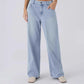 Was soll ich morgen anziehen?🌟Damenmode Wide Leg Jeans mit Taschen