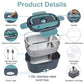 🍱 LIMITIERTES ANGEBOT: 50% RABATT! 🔌 Mobile Elektrische Brotdose (60W) – Für Auto & Haushalt, Edelstahl, 1.5L & Auslaufsicher ✨