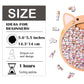 Katzenförmiges Holzpuzzle