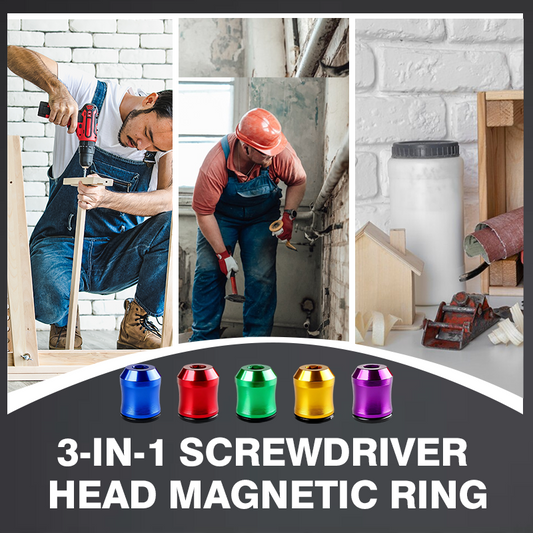 ✨3-in-1 Schraubendreherkopf Magnetring