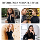 Elegantes A-Linien-Minikleid mit betonter Taille