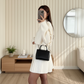 Elegantes A-Linien-Minikleid mit betonter Taille