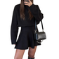 Elegantes A-Linien-Minikleid mit betonter Taille