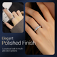 Drehbarer Ring, plattiert mit 18-karätigem Roségold und Sternenhimmelmuster