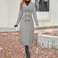 ⏳Offre limitée dans le temps : 50 % de réduction⏰Manteau long chaud croisé pour femme🧥