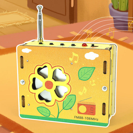 🔥Pädagogisches Kinderspielzeug – DIY Mini-Radio🎁