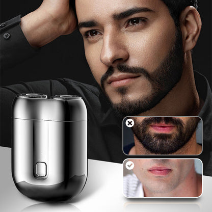 ✨HEIßER VERKAUF✨ Neuer, verbesserter USB-Minirasierer für Männer, wiederaufladbarer, wasserdichter, kompakter Elektrorasierer für Reisen zu Hause, im Auto