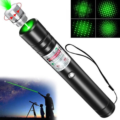 🔥HOT SALE🔥USB Wiederaufladbare Laser-Taschenlampe mit hoher Leistung