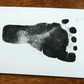 🔥No-clean Abdrucktisch + Rahmen - kann für Baby- und Haustier-Hand- und Fußabdrücke verwendet werden Topographie👣