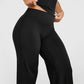 Damenhose mit hoher Taille und Stretchantei