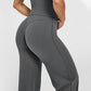 Damenhose mit hoher Taille und Stretchantei