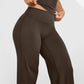 Damenhose mit hoher Taille und Stretchantei