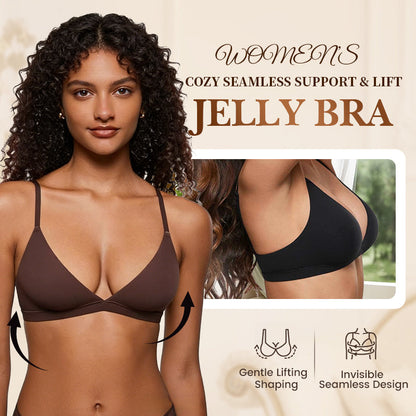 Damen-Triangle-Bralette ohne Bügel mit „Jelly“-Stützsystem