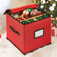 Boîte de rangement pliable pour décorations de Noël