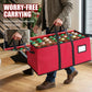 Boîte de rangement pliable pour décorations de Noël