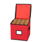 Boîte de rangement pliable pour décorations de Noël