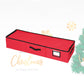Boîte de rangement pliable pour décorations de Noël