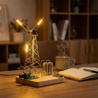 Kit de veilleuse moulin à vent rétro à monter soi-même