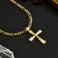 ⏰AUJOURD'HUI SEULEMENT – 1 ACHETÉ, 1 OFFERT !✝️Collier crucifix doré