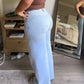 Vintage-Jeans mit hoher Taille und geradem Bein für Damen