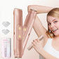 🚨 Pink AUSVERKAUFT !! SCHNELL ZUGREIFEN ⚡ Bikini-Trimmer für Frauen – Elektrischer Rasierer & Epilierer (wiederaufladbar) – 2-in-1 Gerät für Körper & Gesicht, Achseln & Beine – IPX7 wasserdicht