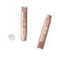 🚨 Pink AUSVERKAUFT !! SCHNELL ZUGREIFEN ⚡ Bikini-Trimmer für Frauen – Elektrischer Rasierer & Epilierer (wiederaufladbar) – 2-in-1 Gerät für Körper & Gesicht, Achseln & Beine – IPX7 wasserdicht