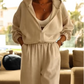 Was soll ich morgen anziehen?🌟 Bequemer Casual Jumpsuit mit Kapuze für Freizeit & Zuhause