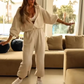 Was soll ich morgen anziehen?🌟 Bequemer Casual Jumpsuit mit Kapuze für Freizeit & Zuhause