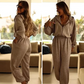 Was soll ich morgen anziehen?🌟 Bequemer Casual Jumpsuit mit Kapuze für Freizeit & Zuhause