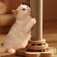 Multifunktionaler Kratzbaum für Katzen mit Spielzeug