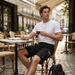 🔥Solange der Vorrat reicht 50 % Rabatt!🎉Lässige Cargo-Shorts für Herren mit Kordelzug
