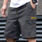 🔥Solange der Vorrat reicht 50 % Rabatt!🎉Lässige Cargo-Shorts für Herren mit Kordelzug