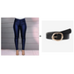Damen Hochtaillierte PU-Skinny-Hose – Figurschmeichelnd, Vielseitig & Pflegeleicht