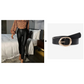 Damen Hochtaillierte PU-Skinny-Hose – Figurschmeichelnd, Vielseitig & Pflegeleicht