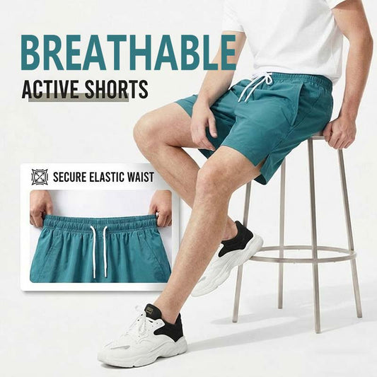 Herren schnell trocknende athletische Laufshorts