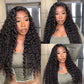 ISEE HAIR Human Hair Crochet Extensions Miracle Knots Pre-Separated 50g/Pack – Knotless Boho Braids, 4-5 Packs for Full Head, Multiple Curly & Wave Textures#HairTok #HairTutorial #HairStyles