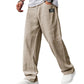 🌞 Frühling/Sommer Essential: Leichte Baumwoll-Leinen-Hose für Herren – Atmungsaktiv, bequem & stilvoll 👖✨