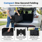 ⏰Faltbarer Bollerwagen – Großes Volumen, Outdoor Camping Handwagen, Leicht & Tragbar
