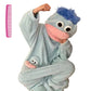 Eleganz braucht keine Worte 🐟Kuscheliger Pyjama aus Korallenfleece mit Figuren🧸