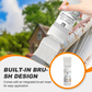 ✨🔥🖌️Lackierte Oberflächen mit einem einzigen Sprühstoß auffrischen!✨🏠Wasserbasierter Metallic-Silberlack mit integriertem Pinsel💥👍
