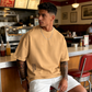 Herren Urban Style Loose Fit T-Shirt – Premium Baumwollmix, Lässiger Oversize-Schnitt & Grafikdruck