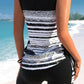 💥 Bedruckter zweiteiliger Tankini-Badeanzug für Damen