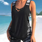 💥 Bedruckter zweiteiliger Tankini-Badeanzug für Damen