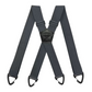3,8 cm breiter Gurt mit Maiskorn-Muster – elastischer Karabiner-Gurt für Herren – ideal zum Klettern, Wandern & Outdoor-Aktivitäten