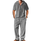 🔥 Befristetes Angebot – Freizeit-Set für Herren: Kapuzenshirt & Hose