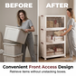 Large Capacity Collapsible Storage Bin with Lid