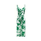 Women's Printed Cami Top & Wide-Leg Pants Set